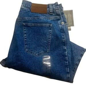 Lauren Jeans Co Ralph Lauren Straight Leg Stretch Denim Jeans NWT Sz 8 Blue